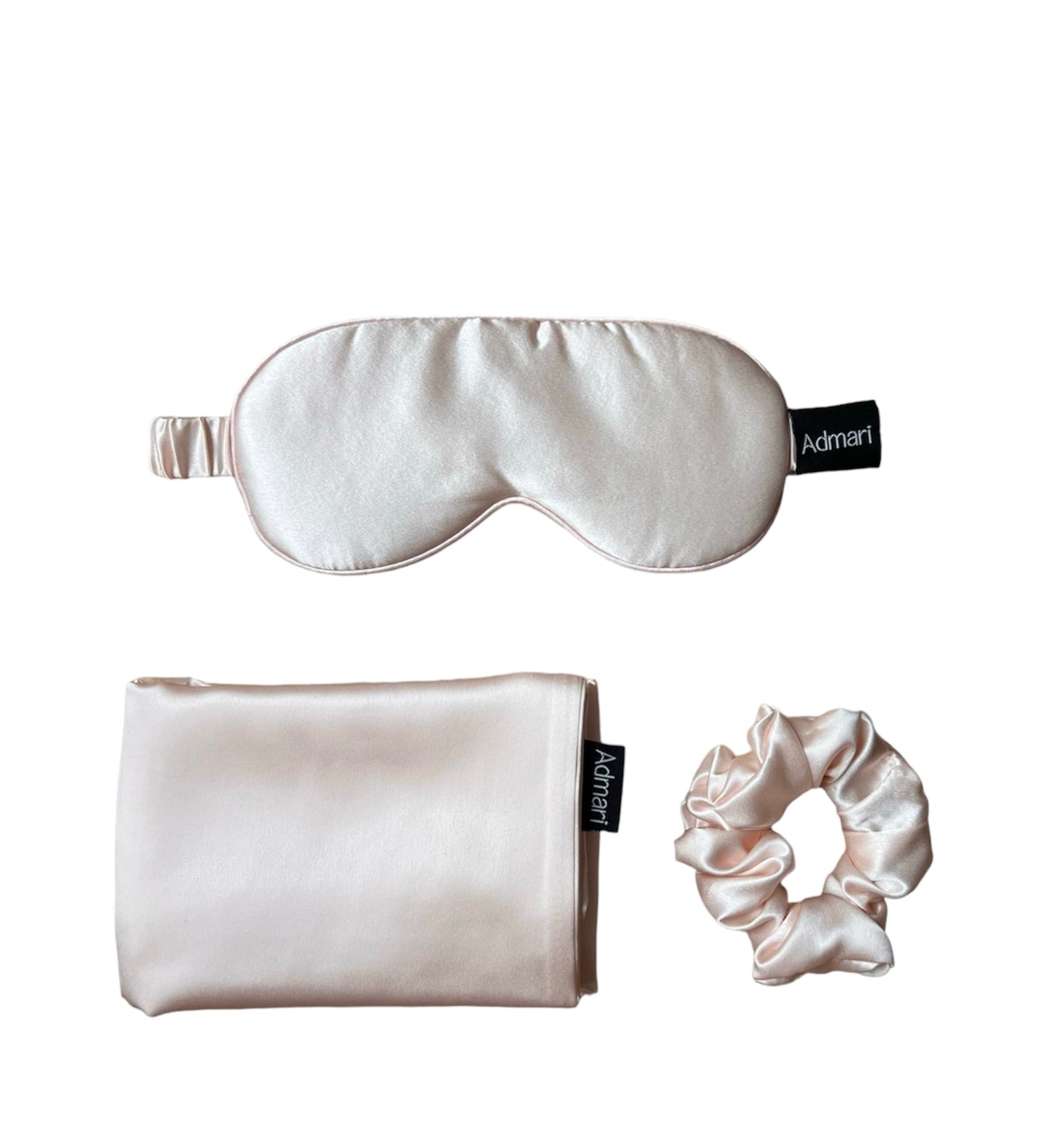 Silk Pillowcase Gift Set - Baby Pink - Queen